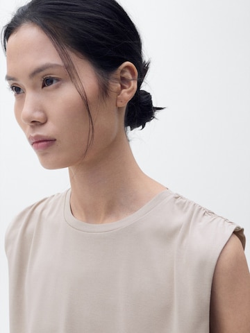 MANGO Top 'KIWI' in Grey