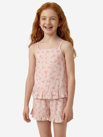 Penti Pyžamo 'PENTI Mädchen-Pyjama-Set Pinky Kiraz mit kurzen Ärmeln' – pink