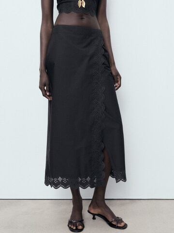 MANGO Skirt 'LUISA' in Black: front