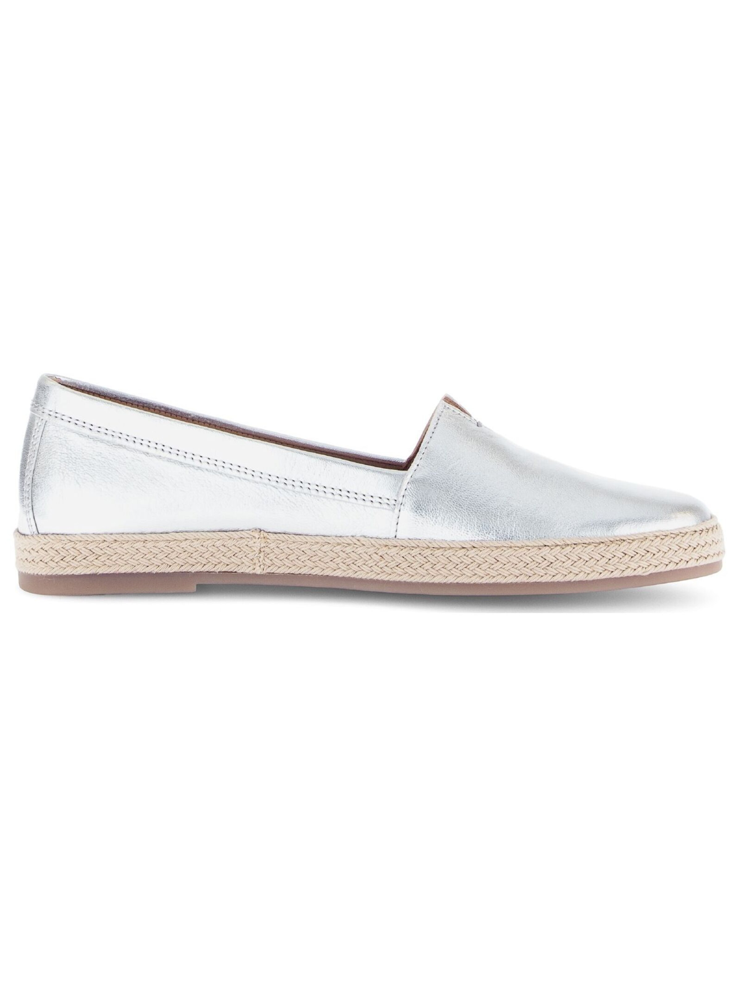 GABOR Espadrilles in Silver