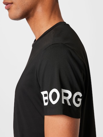 BJÖRN BORG Performance Shirt in Black