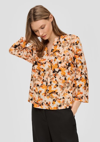 s.Oliver BLACK LABEL Blouse in Beige: front