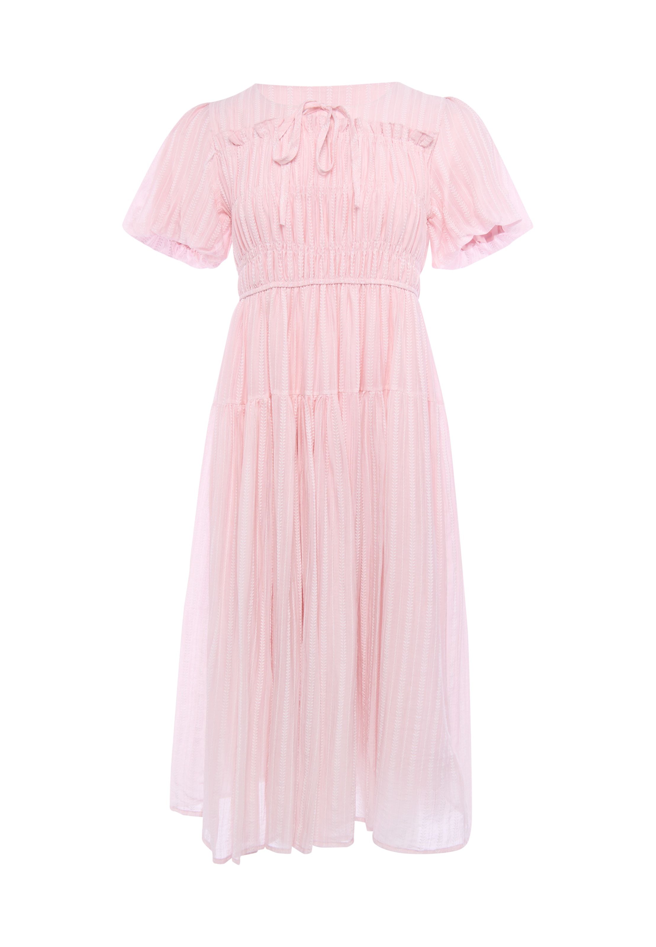 faina - Vestido en rosa: frente