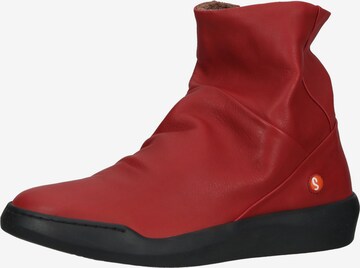 Softinos Ankle Boots in Red: front