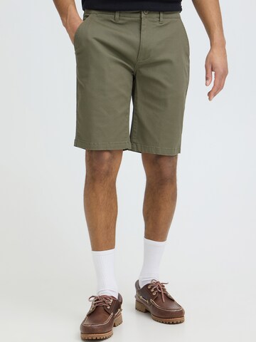 BLEND Slim fit Chino Pants 'BHMason' in Green: front
