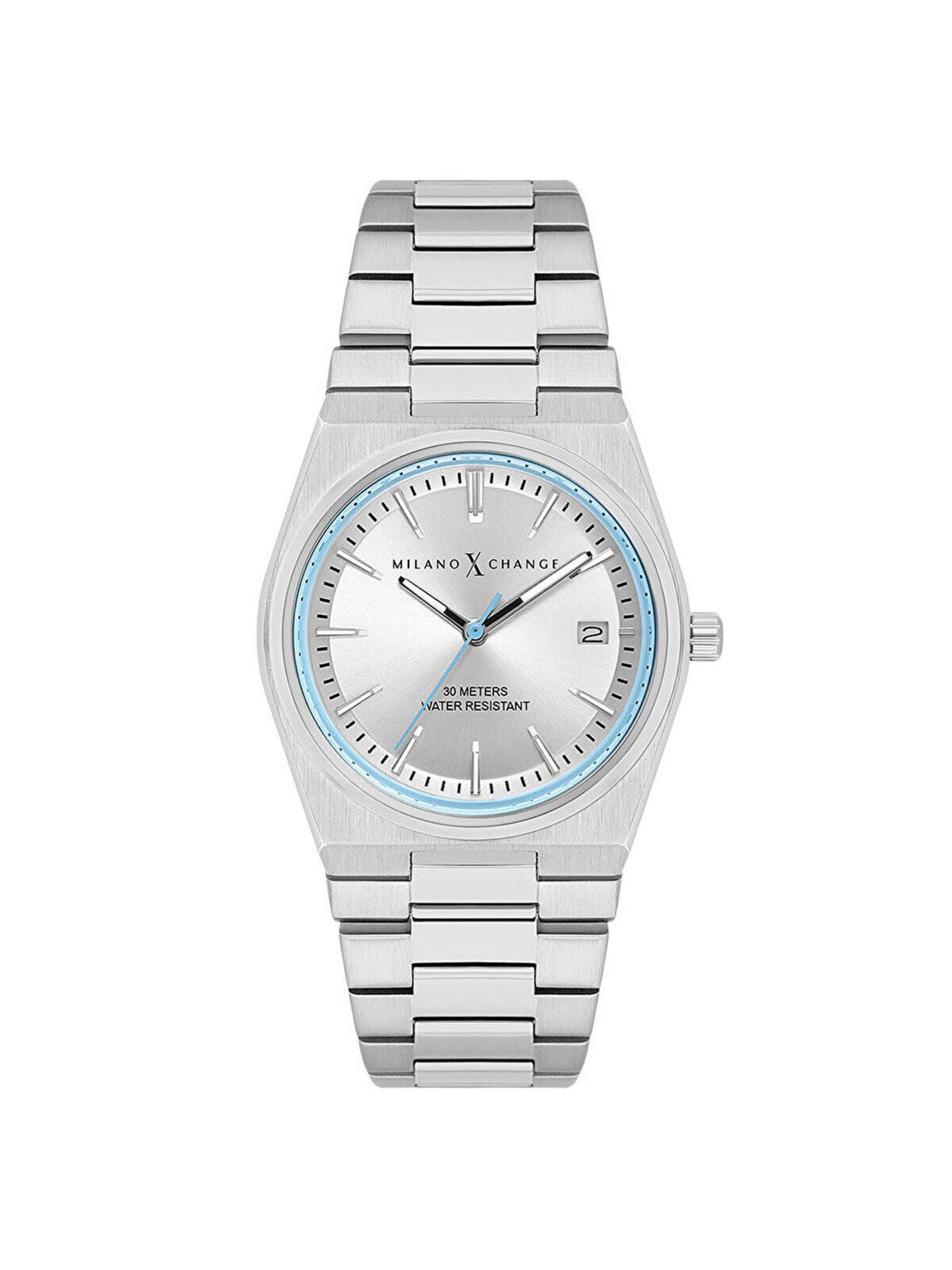 Orologio analogico 'MXL5120' di Milano X Change in argento: frontale