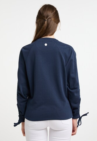 DreiMaster Maritim - Sweatshirt 'Bridgeport' em azul