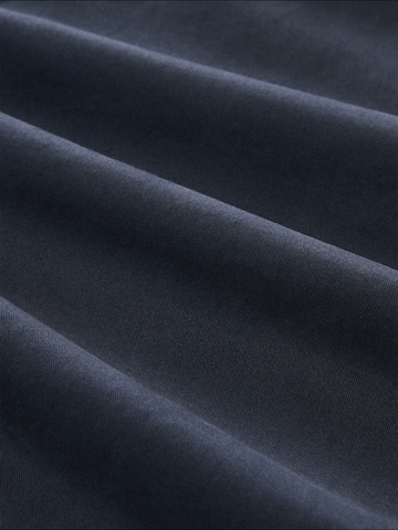 TOM TAILOR DENIM Ohlapna forma Chino hlače | modra barva