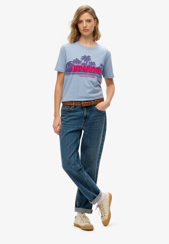 T-shirt Superdry en bleu