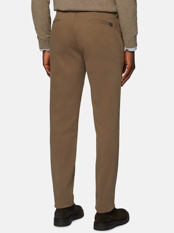 Boggi Milano Regular Chino Pants in Brown