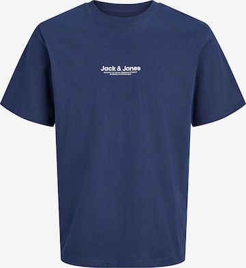 JACK & JONES Shirt 'JWHVesterbro' in Blauw: voorkant