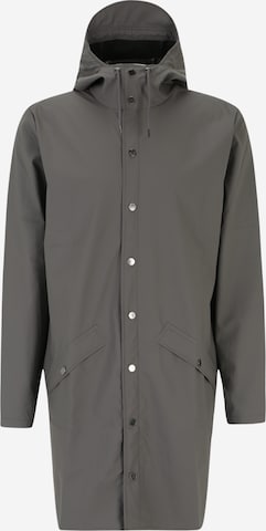 Manteau fonctionnel RAINS en gris : devant