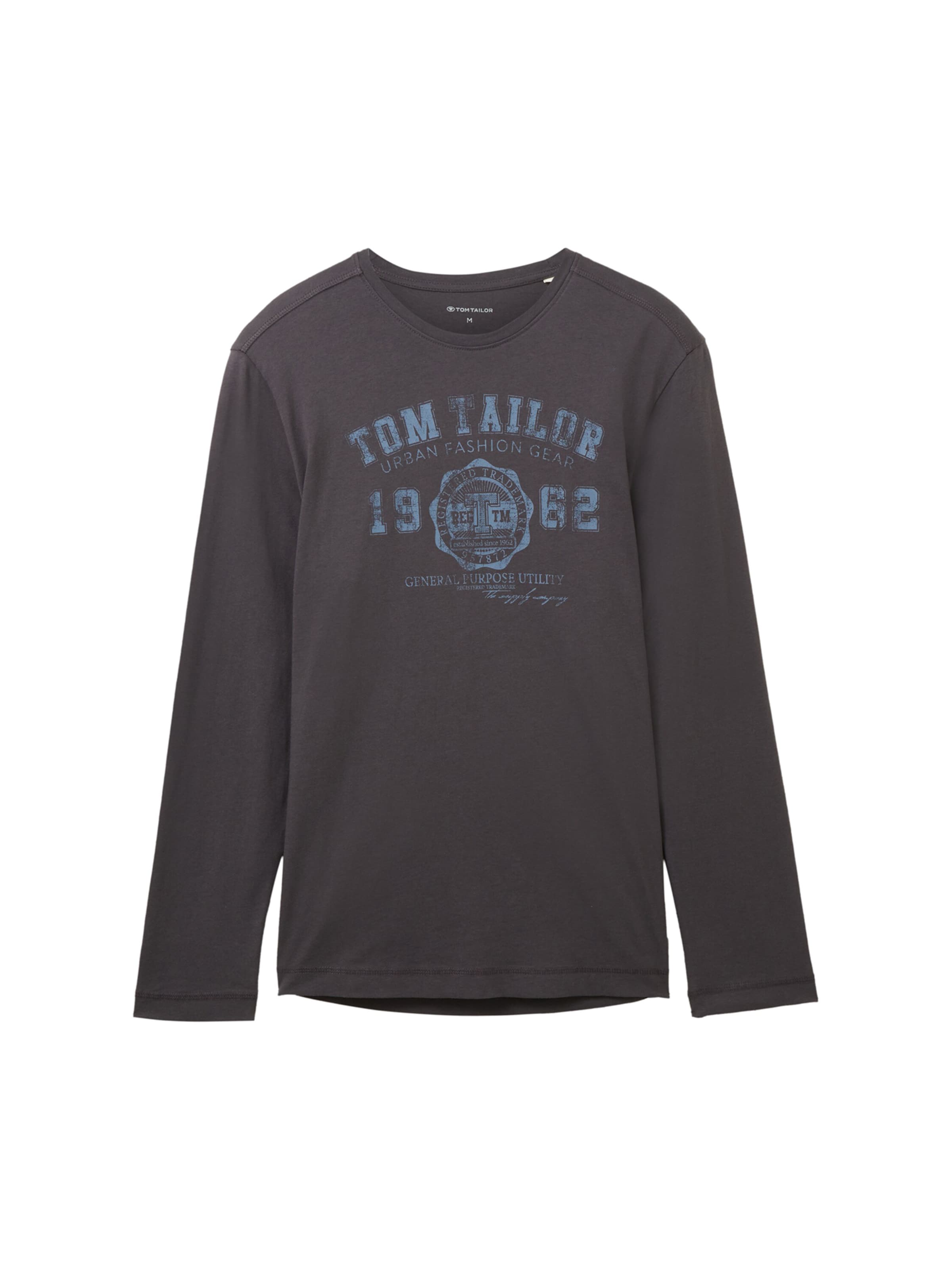 TOM TAILOR Tričko - Sivá: predná strana