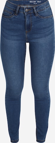 Noisy May Petite Skinny Jeans 'CALLIE' in Blue: front