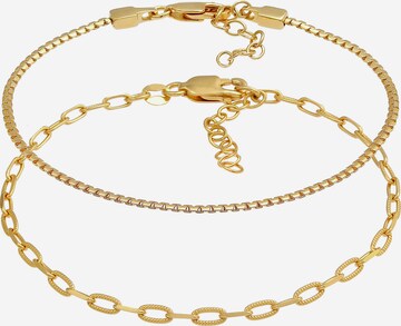 ELLI Jewelry Set in Gold: front