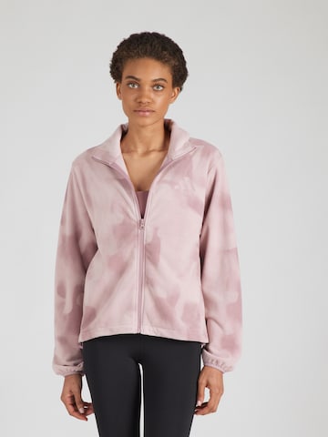 Veste en polaire fonctionnelle ADIDAS TERREX en violet : devant
