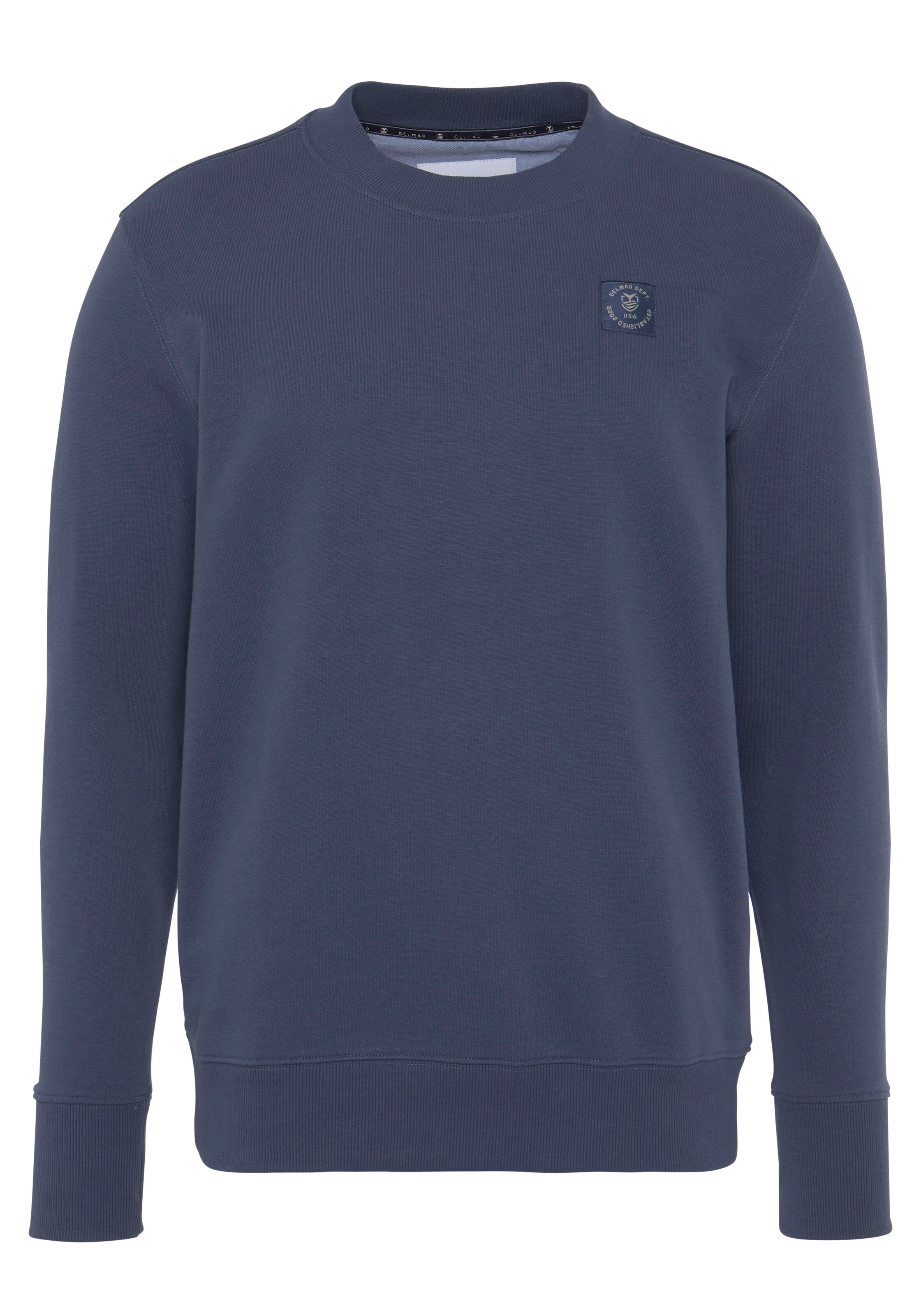 DELMAO Sweatshirt in Blau: Vorderseite