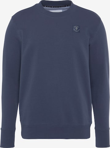 DELMAO Sweatshirt in Blau: Vorderseite