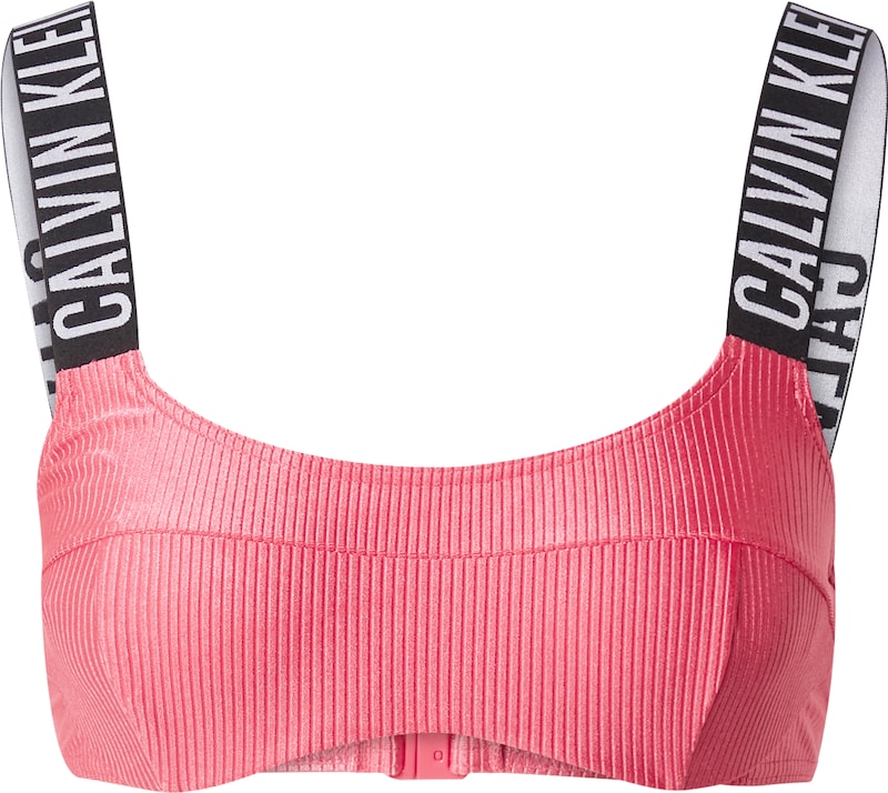 Calvin Klein Swimwear Bustier Bikinitop 'Intense Power' in Pink