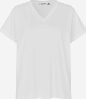 T-shirt 'MaBadu' Masai en blanc : devant