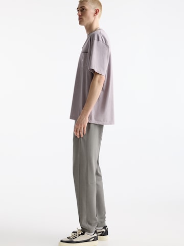 Pull&Bear Tapered Hose in Grau