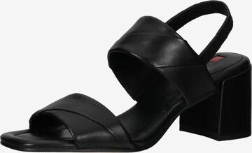 Högl Strap Sandals in Black: front