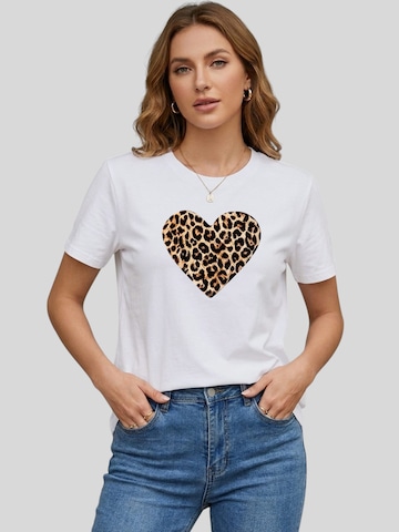 T-shirt 'Short Sleeve' LapaPlus en blanc