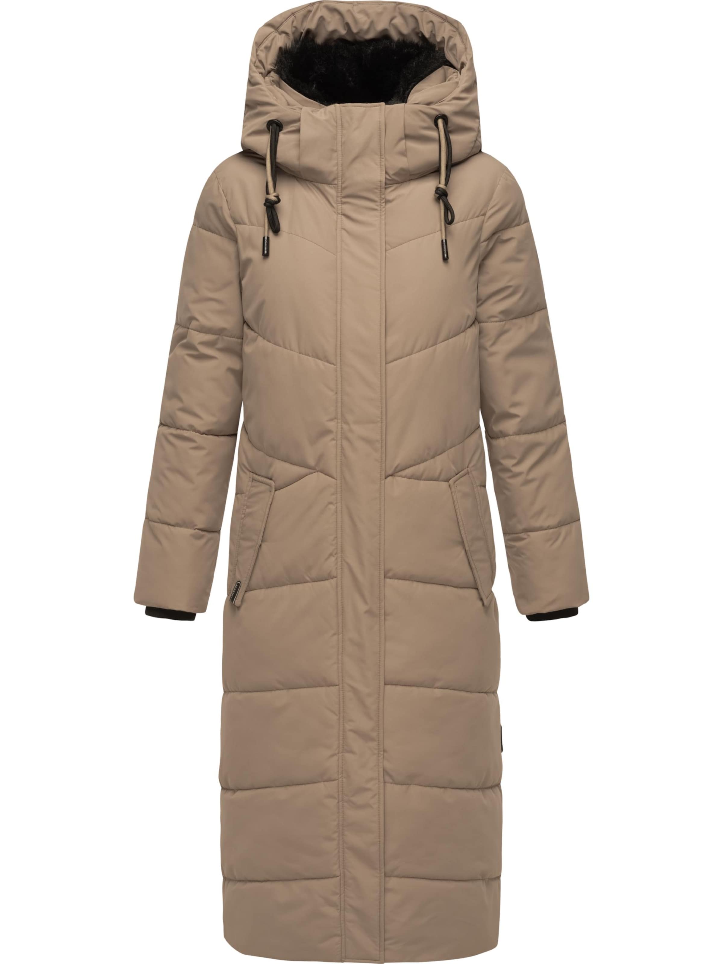 MARIKOO Mantel 'Hingucker XIV-1' in Beige: Vorderseite