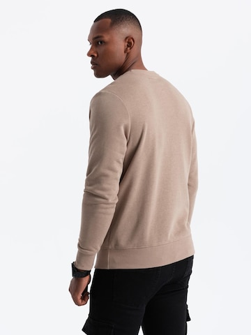 Ombre Sweatshirt 'OM-SSNZ-0136' in Beige