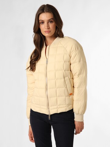 MOS MOSH Winter Jacket in Beige: front