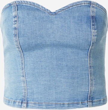 ONLY Top 'TIKI' in Blauw: voorkant