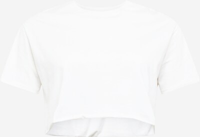 Tricou 'Raw Hem' NU-IN Plus pe alb, Vizualizare produs