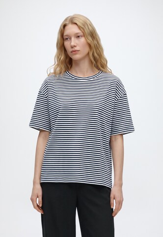 Tricou de la Marc O'Polo DENIM pe albastru: față