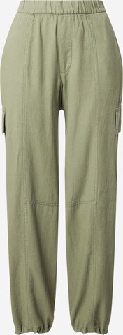 GAP - Perna larga Calças cargo em verde: frente