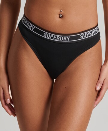 Superdry Slip in Zwart: voorkant