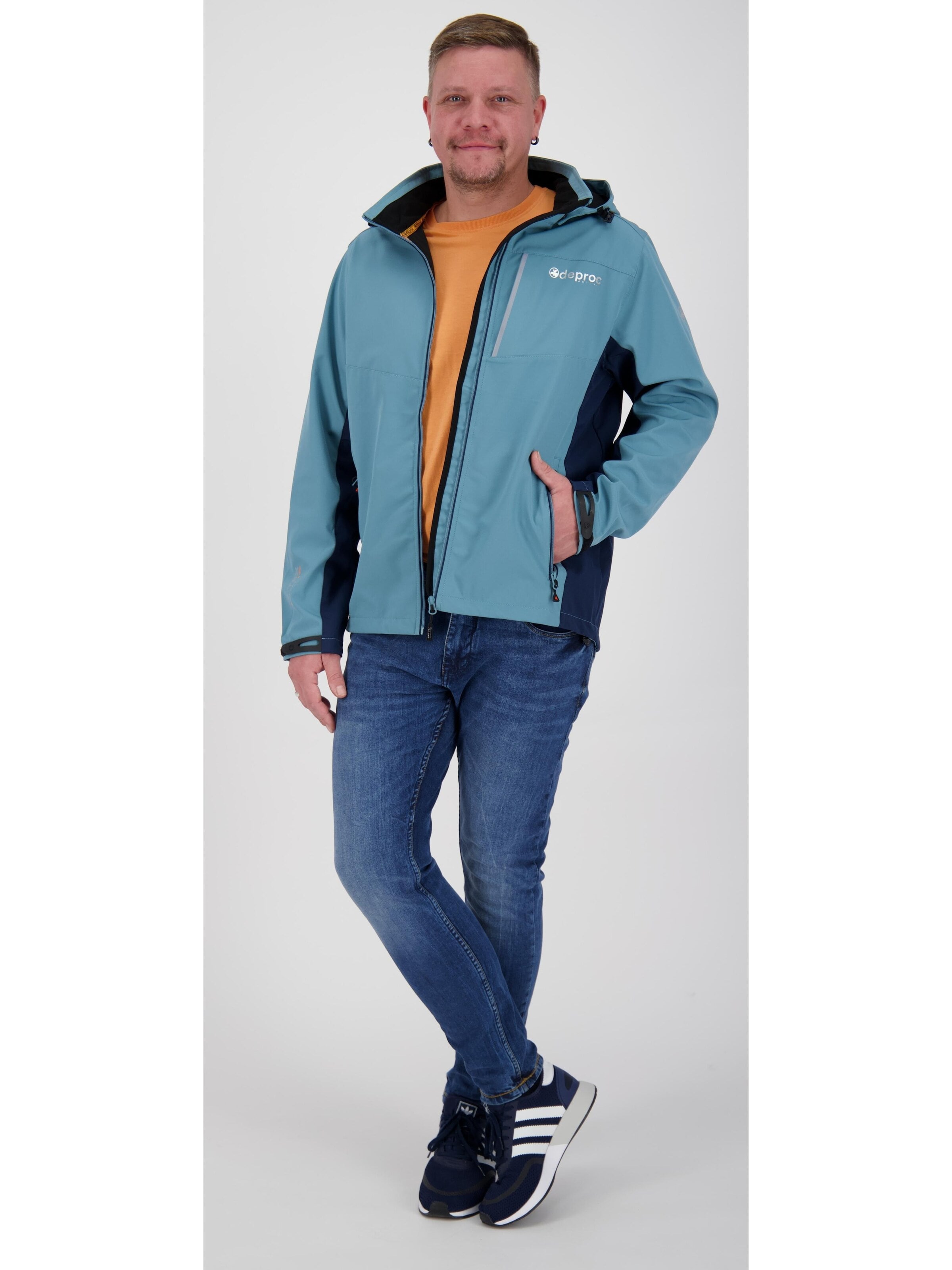 Veste mi-saison 'NUNAVUT MEN' deproc en bleu