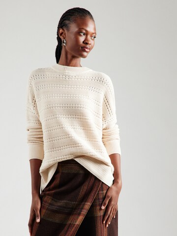 VERO MODA Sweater 'VMCALLA' in Beige: front