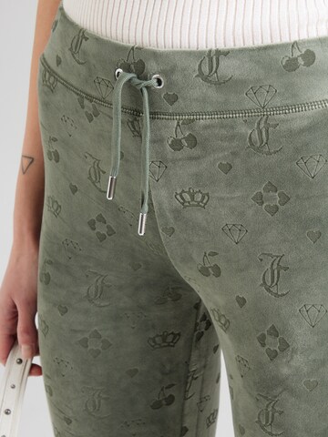 Juicy Couture Regular Pants 'LISA' in Green