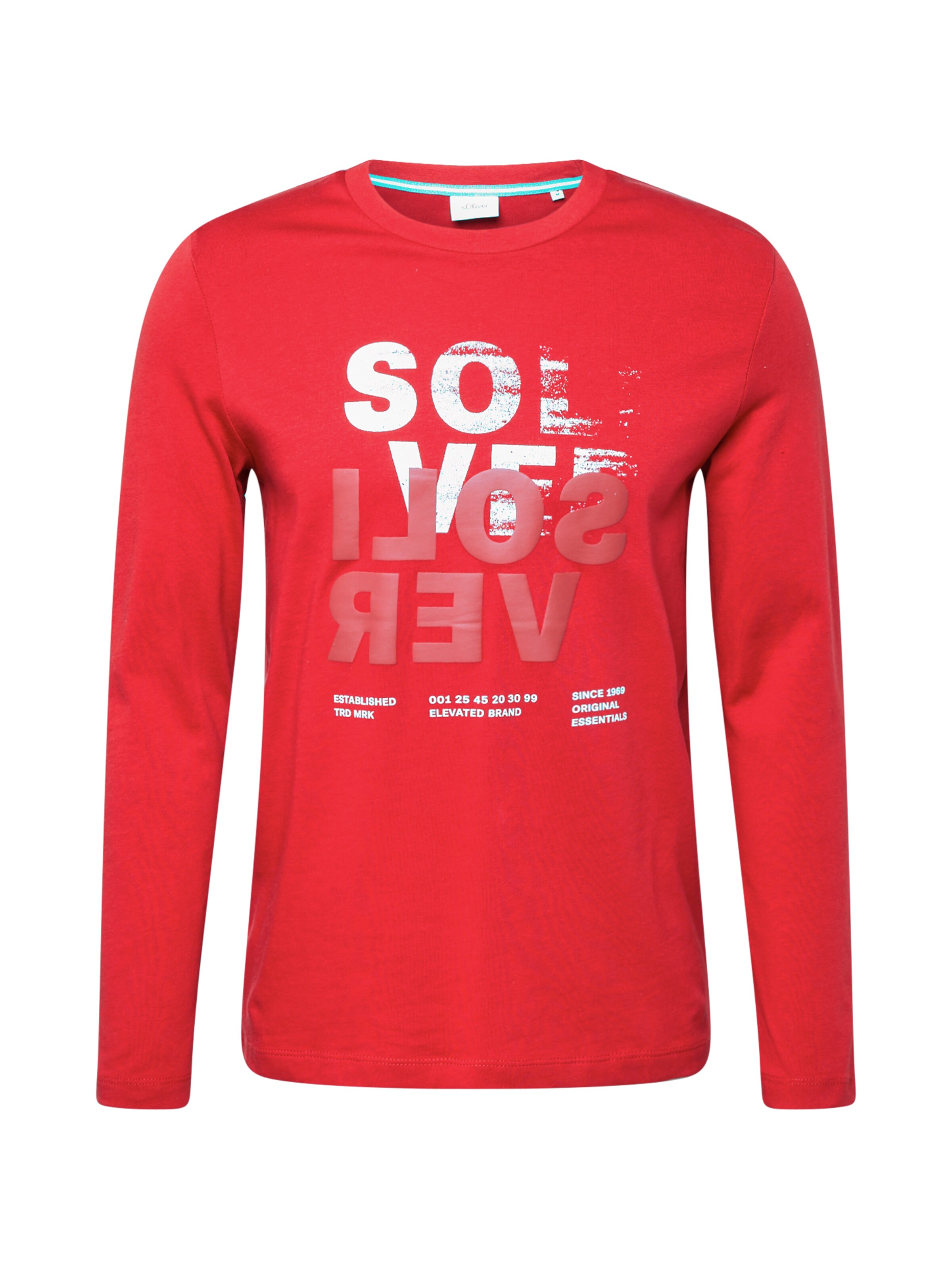 T-Shirt s.Oliver en rouge : devant