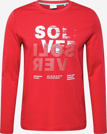 s.Oliver Shirt in Rood: voorkant