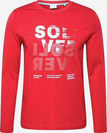 T-Shirt s.Oliver en rouge : devant