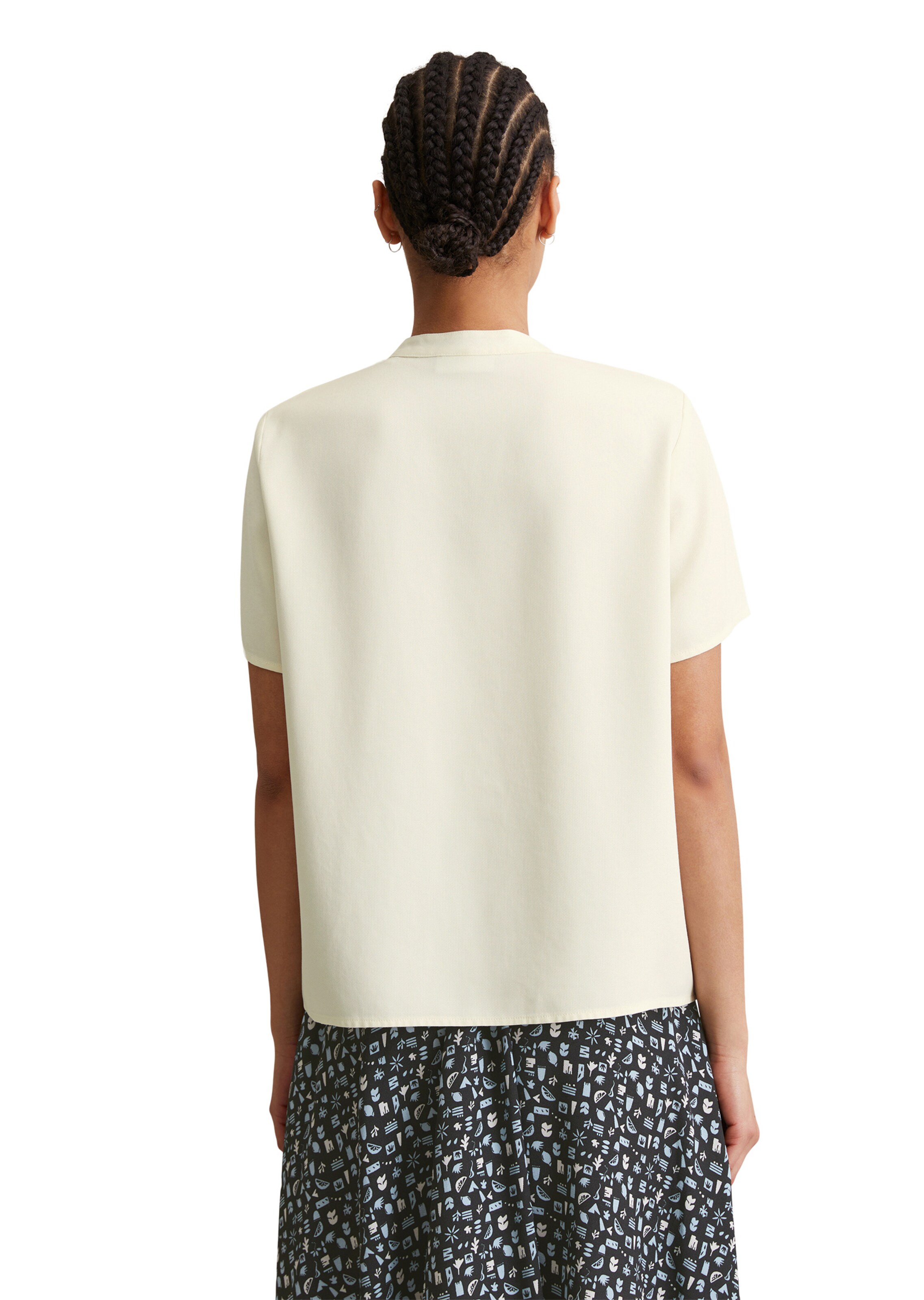 Marc O'Polo DENIM Bluse in Weiß