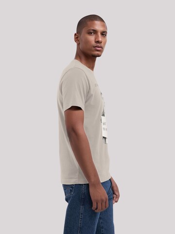 F4NT4STIC Shirt ' Justin Bieber Iconic' in Beige