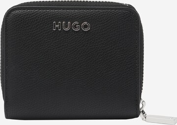 HUGO Wallet 'Chris' in Black: front