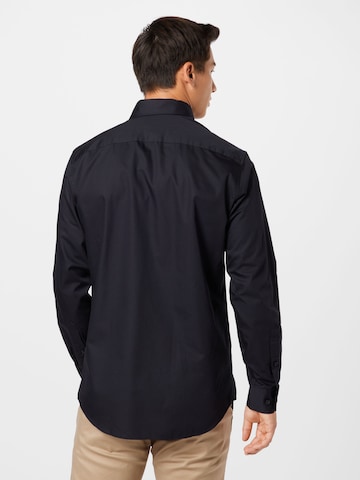 Coupe slim Chemise business SELECTED HOMME en noir