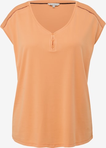 T-shirt TRIANGLE en orange : devant