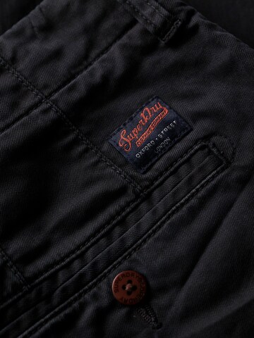 Superdry Regular Chino Pants in Blue