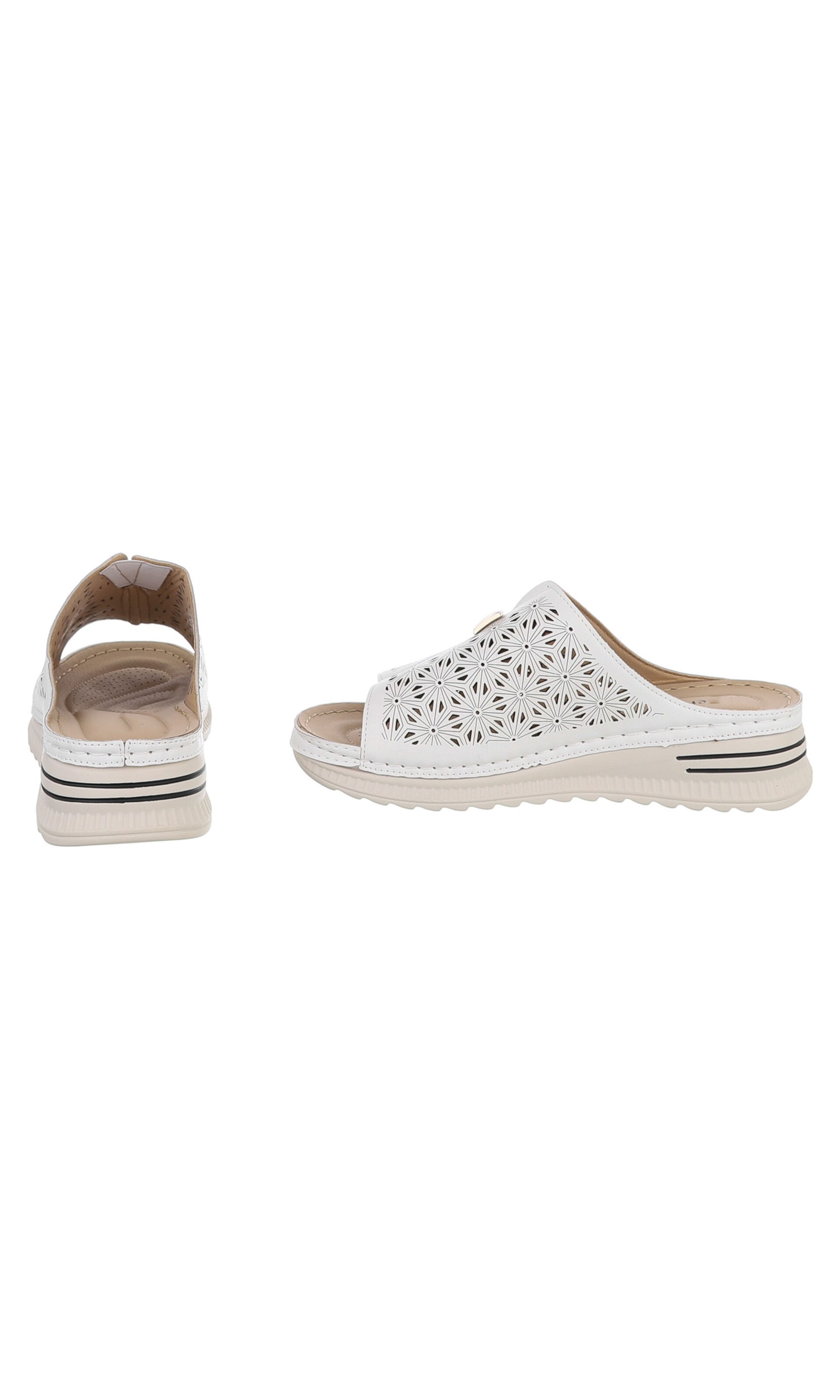 Ital-Design Mules in White