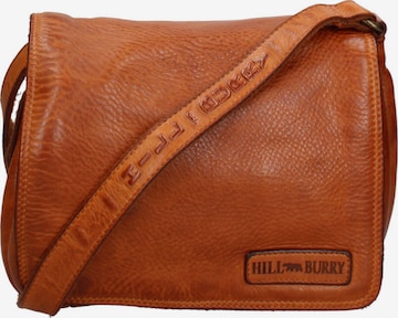 HILL BURRY Schoudertas in Bruin: voorkant