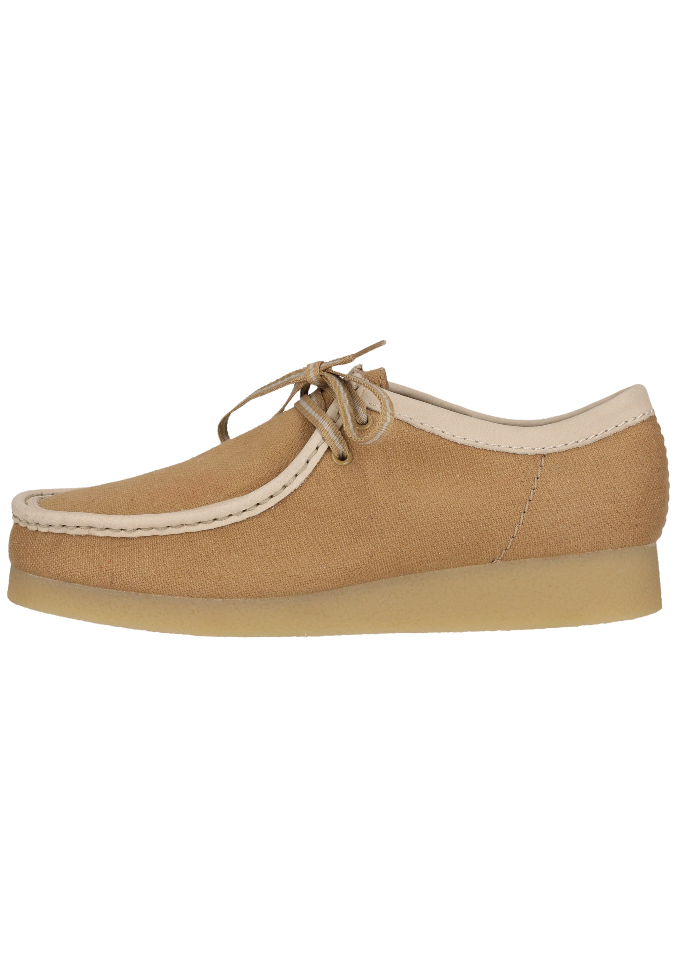 CLARKS Schnürschuhe 'Wallabee EVO' in Braun
